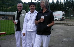 Myrta avec des amis de Prevessin